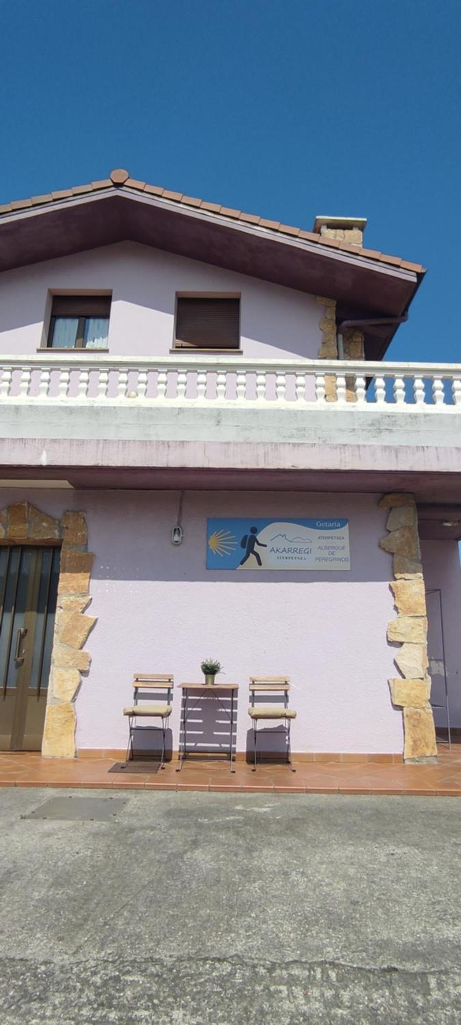 Akarregi-Kanpaia Albergue De Peregrinos Getaria Buitenkant foto