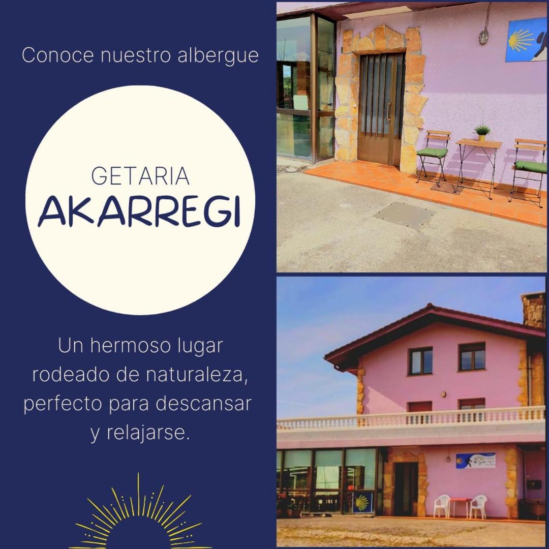 Akarregi-Kanpaia Albergue De Peregrinos Getaria Buitenkant foto