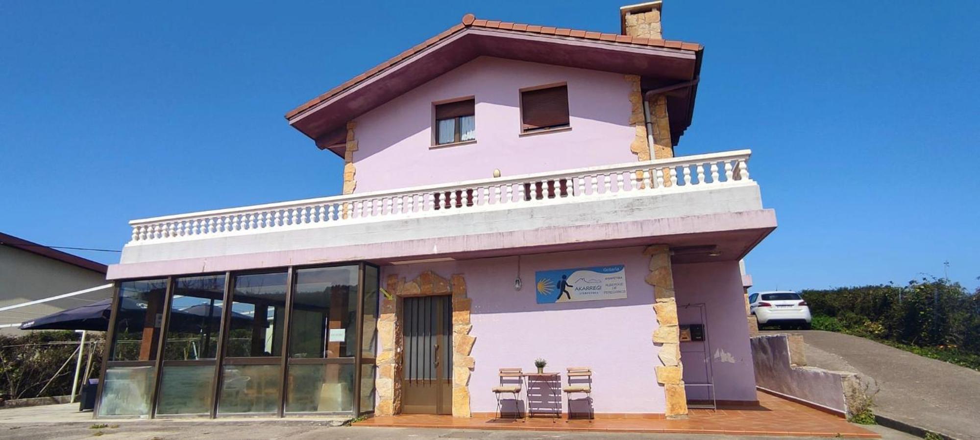 Akarregi-Kanpaia Albergue De Peregrinos Getaria Buitenkant foto